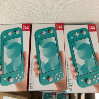 ニンテンドースイッチ(Nintendo Switch)のswitch lite ターコイズ16個(携帯用ゲーム機本体)