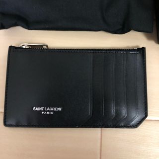 サンローラン(Saint Laurent)のサンローラン カードケース コインケース フラグメントジップ カードホルダー(コインケース/小銭入れ)