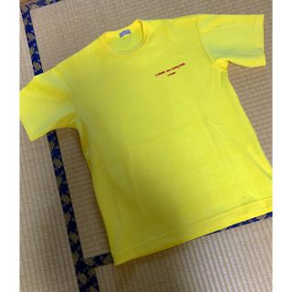 コムデギャルソンオムプリュス(COMME des GARCONS HOMME PLUS)の超美品☆コムデギャルソンオム☆イエローTシャツ(Tシャツ/カットソー(半袖/袖なし))