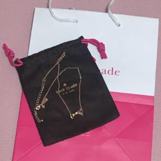 ケイトスペードニューヨーク(kate spade new york)の【期間限定値下げ】kate spade リボンネックレス(ネックレス)