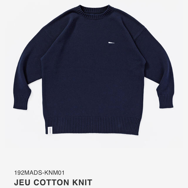 トップスDESCENDANT JEU COTTON KNIT