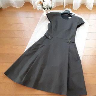 フォクシー(FOXEY)のご専用　*新品同様*　フォクシー　FOXEY  シルクビジューフレアワンピース(ひざ丈ワンピース)