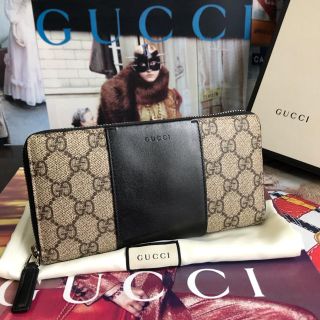 グッチ(Gucci)の【正規品】極美品✨GUCCI  GGスプリーム 長財布 『現行モデル』(財布)