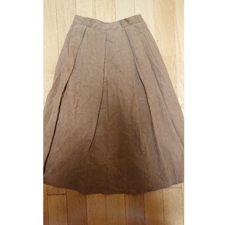 サマンサモスモス(SM2)のスエード風スカート(ロングスカート)