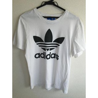 アディダス(adidas)のりこ様専用 アディダスオリジナルス Tシャツ ロゴTシャツ 白 白T(Tシャツ/カットソー(半袖/袖なし))