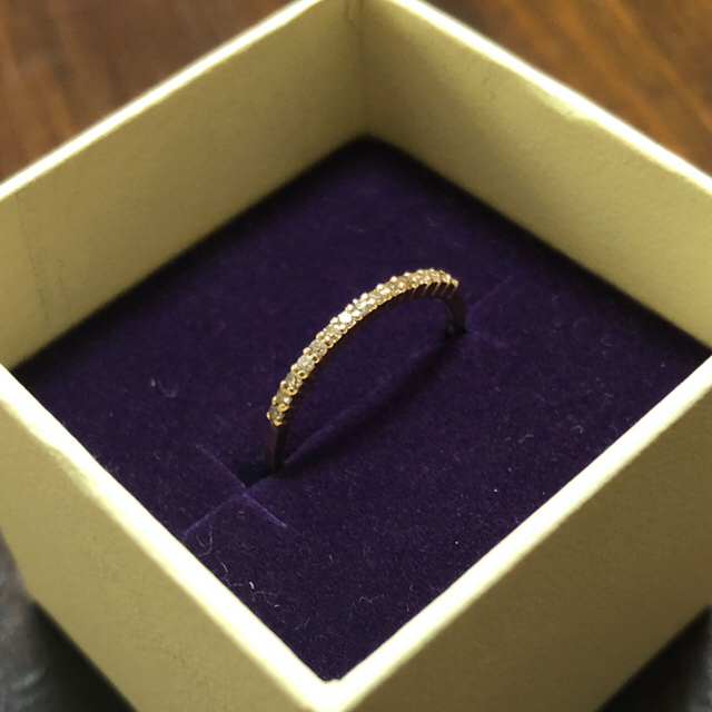 NOJESS(ノジェス)のノジェス ダイヤハーフエタニティリング レディースのアクセサリー(リング(指輪))の商品写真