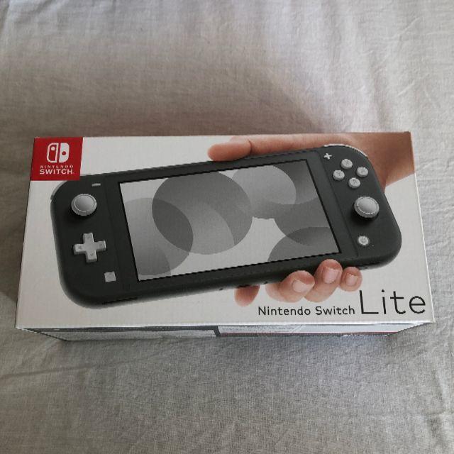 新品　未開封　保証有　Nintendo Switch Liteグレー