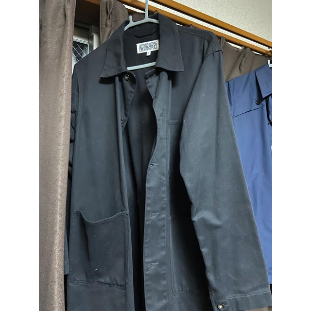 Engineered Garments(エンジニアードガーメンツ)のENGINEERED GARMENTS WORKADAY のショップコート メンズのジャケット/アウター(ステンカラーコート)の商品写真