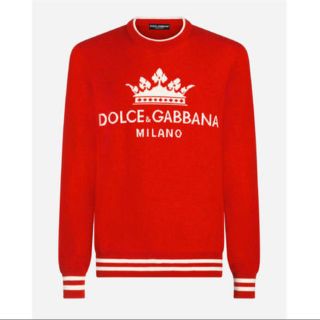 ドルチェアンドガッバーナ(DOLCE&GABBANA)の【ヒロ様専用】Dolce & Gabbana ロゴ ニット セーター(ニット/セーター)