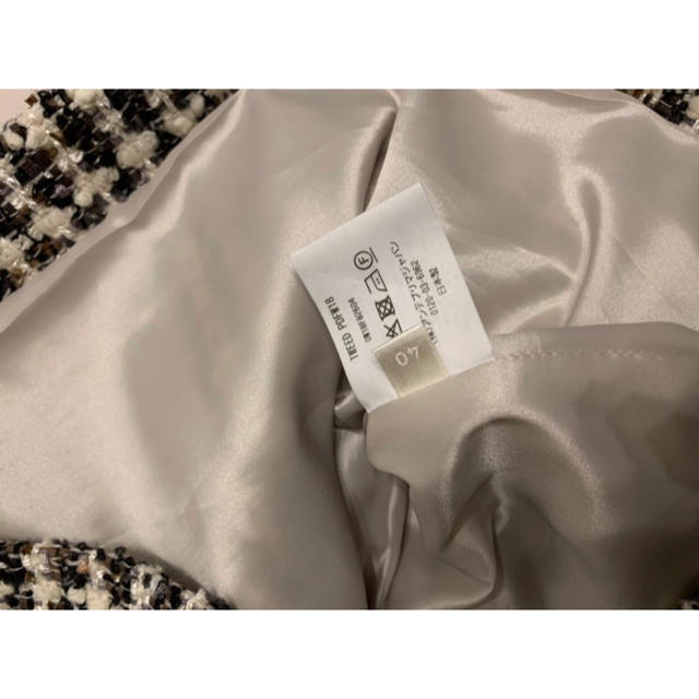 ひざ丈ワンピース アンテプリマ TWEED CIELO MISTOツイードワンピ WEB