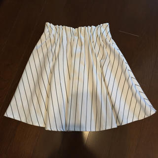トランテアンソンドゥモード(31 Sons de mode)のストライプスカート(ひざ丈スカート)