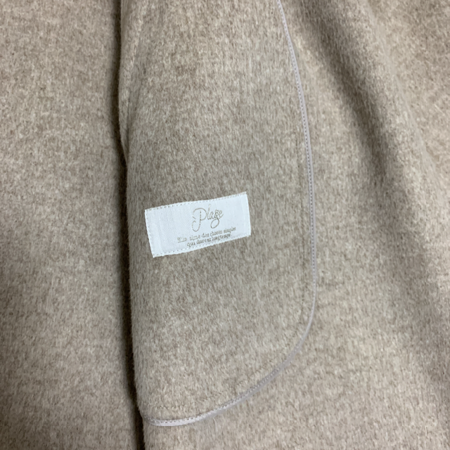 Plage(プラージュ)の美品　プラージュ　ハミルトンテーラードコート36 レディースのジャケット/アウター(ロングコート)の商品写真
