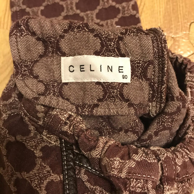 celine(セリーヌ)のセリーヌデニムパンツ90男女兼用 キッズ/ベビー/マタニティのキッズ服女の子用(90cm~)(パンツ/スパッツ)の商品写真