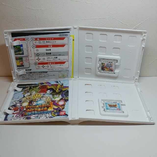 ニンテンドー3DS(ニンテンドー3DS)の3DS 大乱闘スマッシュブラザーズ・ドラゴンボールヒーローズの2本セット エンタメ/ホビーのゲームソフト/ゲーム機本体(携帯用ゲームソフト)の商品写真