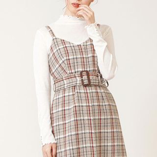 ジルバイジルスチュアート(JILL by JILLSTUART)の【JILLSTUART】シアーネックカットソー(カットソー(長袖/七分))