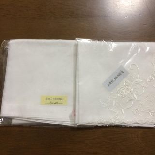 ジュンコシマダ(JUNKO SHIMADA)の新品 結婚式用 ハンカチ 新郎新婦用(ハンカチ)