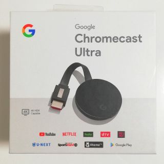 クローム(CHROME)のGoogle Chromecast Ultra グーグルクロームキャストウルトラ(映像用ケーブル)