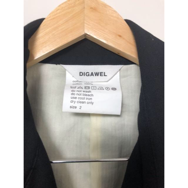 DIGAWEL(ディガウェル)のゆう様専用　19ss digawel trench vest  メンズのジャケット/アウター(その他)の商品写真