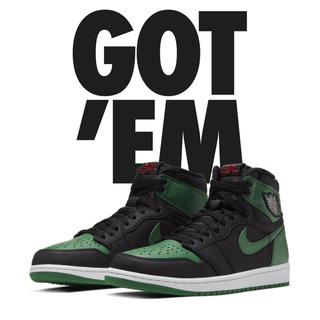 ナイキ(NIKE)のAJ1 Nike Air Jordan 1 Pine Green(スニーカー)