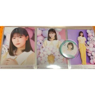 ノギザカフォーティーシックス(乃木坂46)の岩本蓮加　缶バッチ&3種コンプセット(アイドルグッズ)