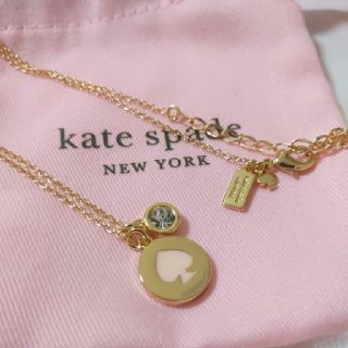 ケイトスペードニューヨーク(kate spade new york)の【新品】kate spade ケイトスペード　ネックレス　ピンク(ネックレス)