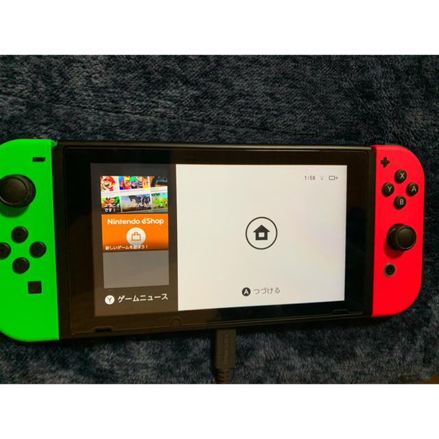 Nintendo Switch(ニンテンドースイッチ)のNintendo Switch 本体　箱なし エンタメ/ホビーのゲームソフト/ゲーム機本体(家庭用ゲーム機本体)の商品写真