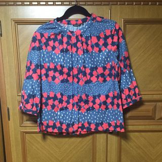 マリメッコ(marimekko)のmarimekko マリメッコブラウス(シャツ/ブラウス(長袖/七分))