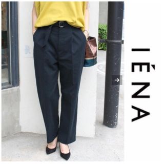 イエナ(IENA)の新品◯SLOBE  IENA◯大人気ハイウエスト ビンテージチノパンツ イエナ(カジュアルパンツ)