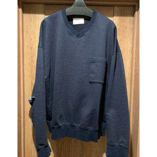 【stein 】DIVIDE SLEEVE V NECK SWEAT LS