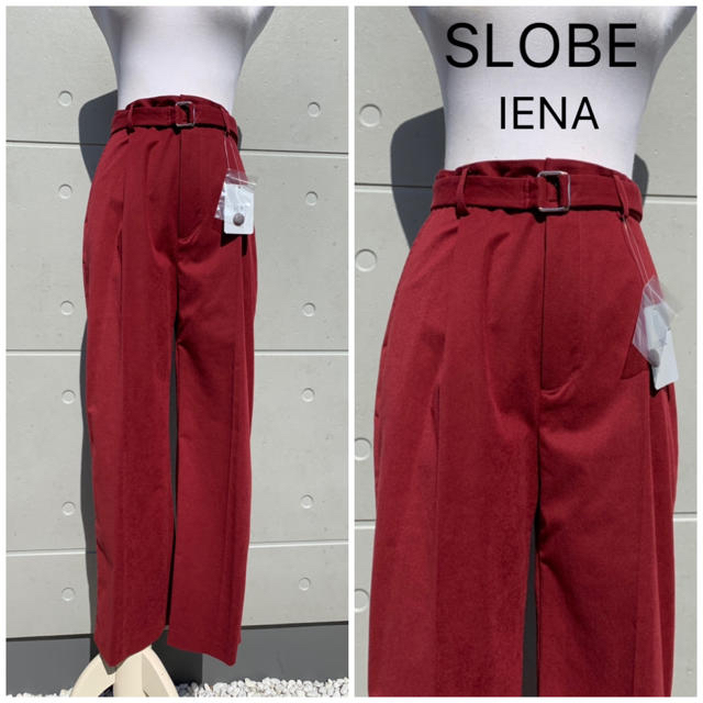 SLOBE IENA(スローブイエナ)の新品◯SLOBE  IENA◯大人気ハイウエスト ビンテージチノパンツ イエナ レディースのパンツ(カジュアルパンツ)の商品写真