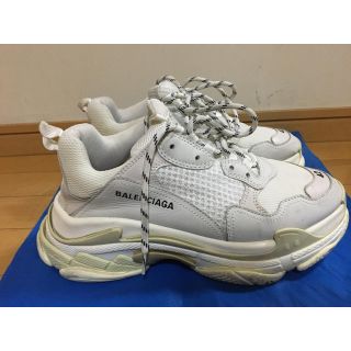 バレンシアガ(Balenciaga)の早い者勝ち BALENCIAGA トリプルS ホワイト 42(スニーカー)