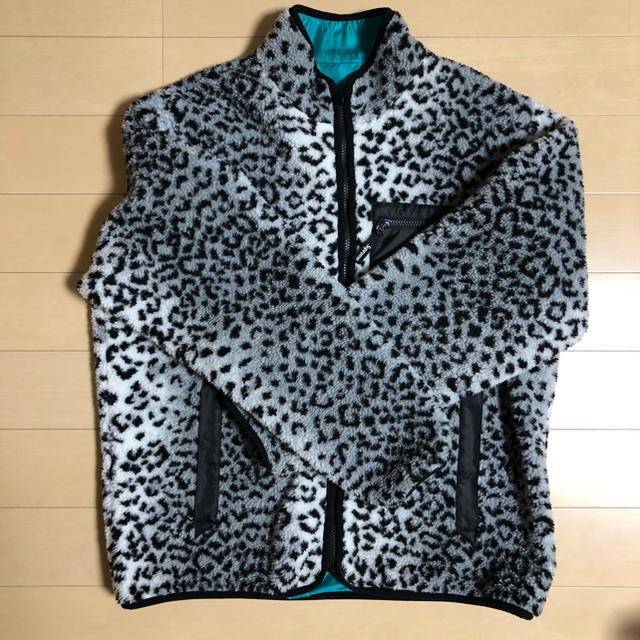 Supreme Leopard Fleece Reversible Jacket