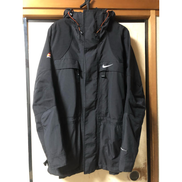 90s NIKE ACG STORM FIT マウンテンパーカー 黒　 | フリマアプリ ラクマ