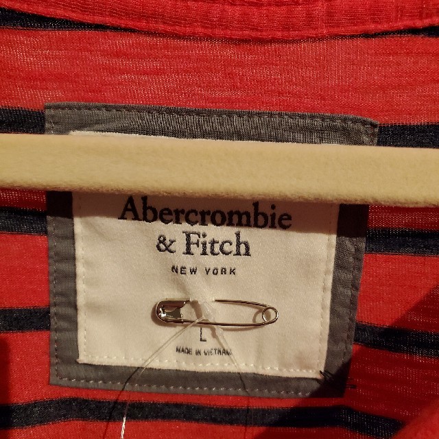 abercrombie&fitch レディース Tシャツ 7分袖 Lサイズ