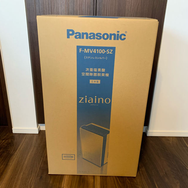 人気の Panasonic 新品未開封 f-mv4100 sz fmv4100 ジアイーノ - 空気