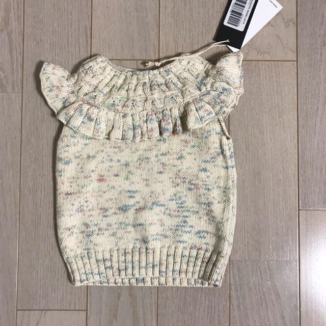 Caramel baby&child (キャラメルベビー&チャイルド)の新品タグ付き　misha and puff トップス　2-3y 20SS キッズ/ベビー/マタニティのキッズ服女の子用(90cm~)(ニット)の商品写真