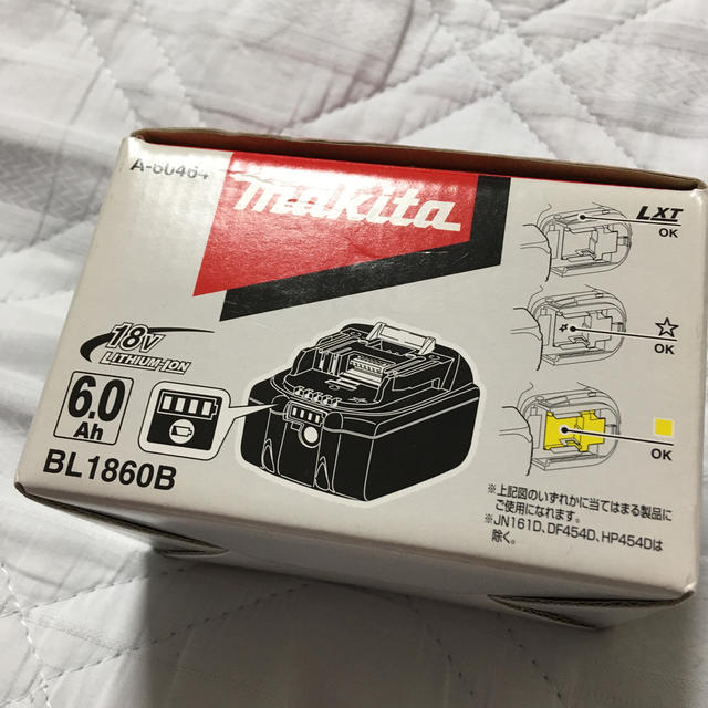 マキタ　18V バッテリー　BL1860B 未使用スポーツ/アウトドア