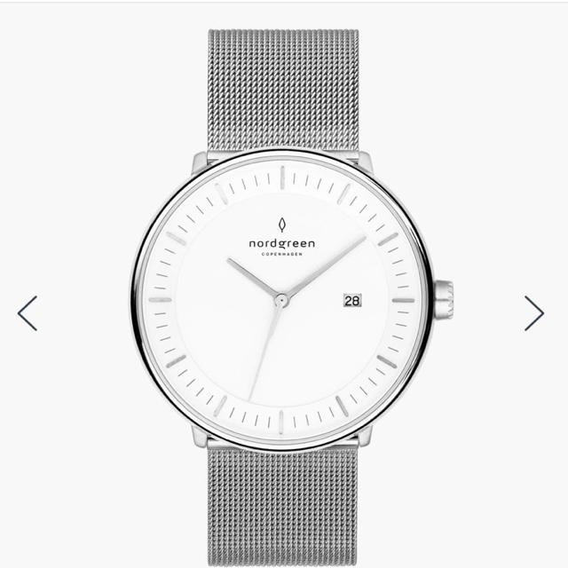 ノードグリーン　腕時計　メッシュ　36mm レディースのファッション小物(腕時計)の商品写真