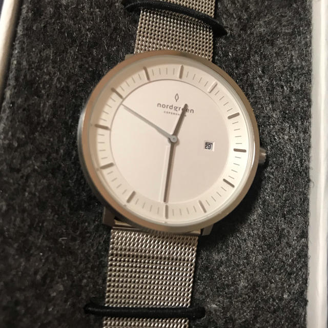 ノードグリーン　腕時計　メッシュ　36mm レディースのファッション小物(腕時計)の商品写真