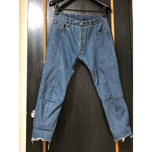 【POPU子様専用】vetements Levi's 17aw デニムパンツ メンズのパンツ(デニム/ジーンズ)の商品写真