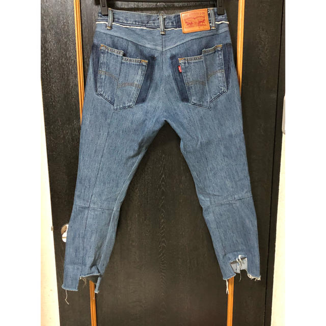 【POPU子様専用】vetements Levi's 17aw デニムパンツ メンズのパンツ(デニム/ジーンズ)の商品写真