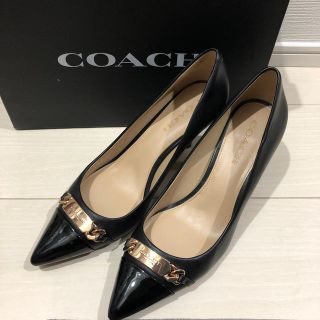 コーチ(COACH)の【美品】COACH パンプス　サイズ9 26cm(ハイヒール/パンプス)