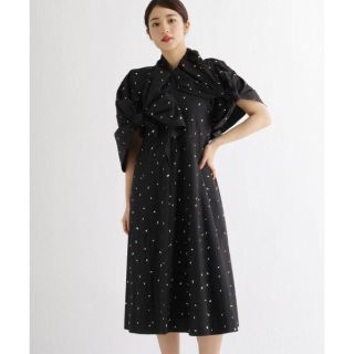 コムデギャルソン(COMME des GARCONS)のAKIRA NAKA ドット　ワンピース(ひざ丈ワンピース)