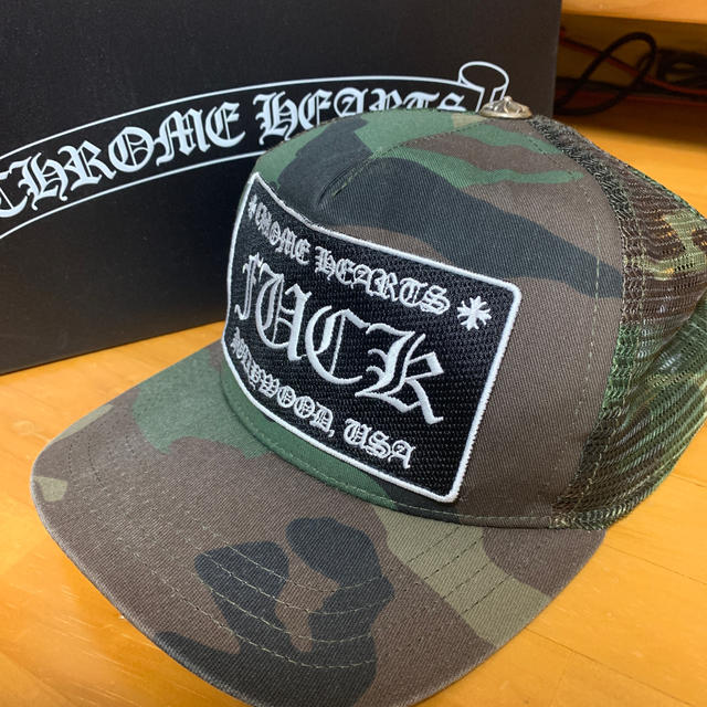 早い者勝ちCHROME HEARTS クロムハーツ キャップ 迷彩 fuck