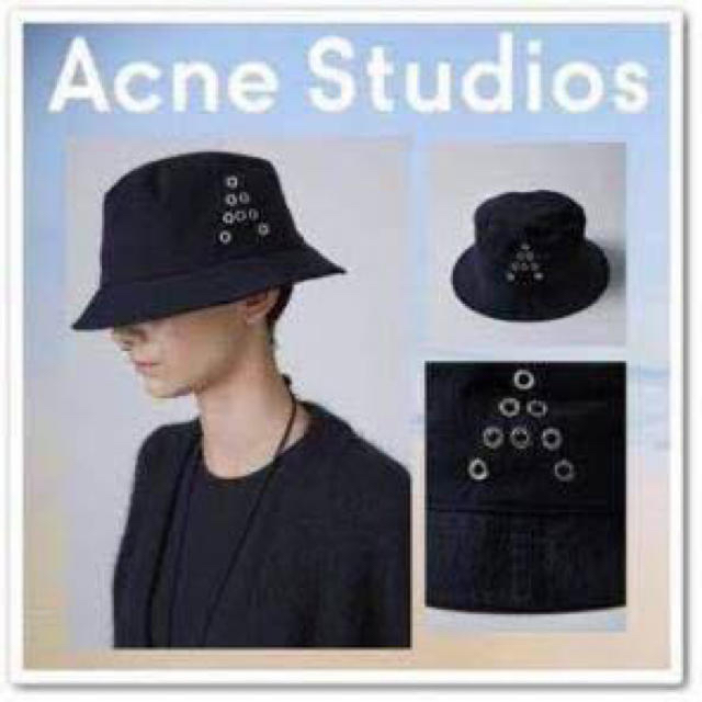 ACNE(アクネ)のAcne Studios バケットハット　ブラック メンズの帽子(ハット)の商品写真