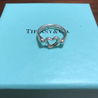 ティファニー(Tiffany & Co.)の【美品】ティファニーオープンハートリング★シルバー★(リング(指輪))