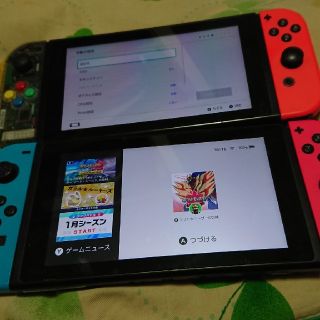 Switch　専用出品　2台　①(家庭用ゲーム機本体)