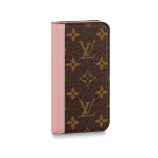 ルイヴィトン(LOUIS VUITTON)のルイヴィトン iPhonex xsケース ピンク(iPhoneケース)