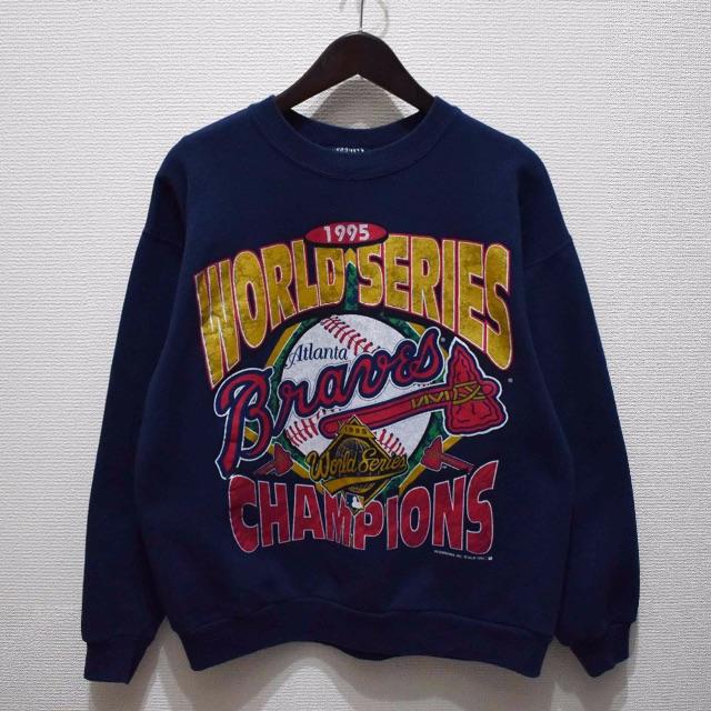 ☆ＭＬＢインディアンス☆スウェットトレーナー☆90s☆USA製☆ＷＳ制覇 ...