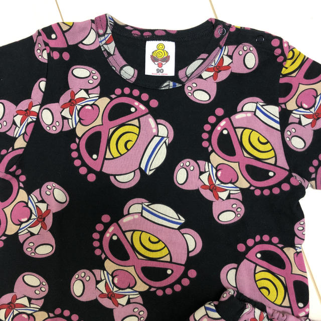 HYSTERIC MINI(ヒステリックミニ)のテディ　セット キッズ/ベビー/マタニティのキッズ服女の子用(90cm~)(Tシャツ/カットソー)の商品写真